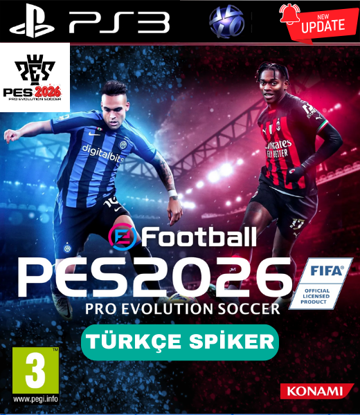 Ps3 Pes 26 Türkçe Spiker